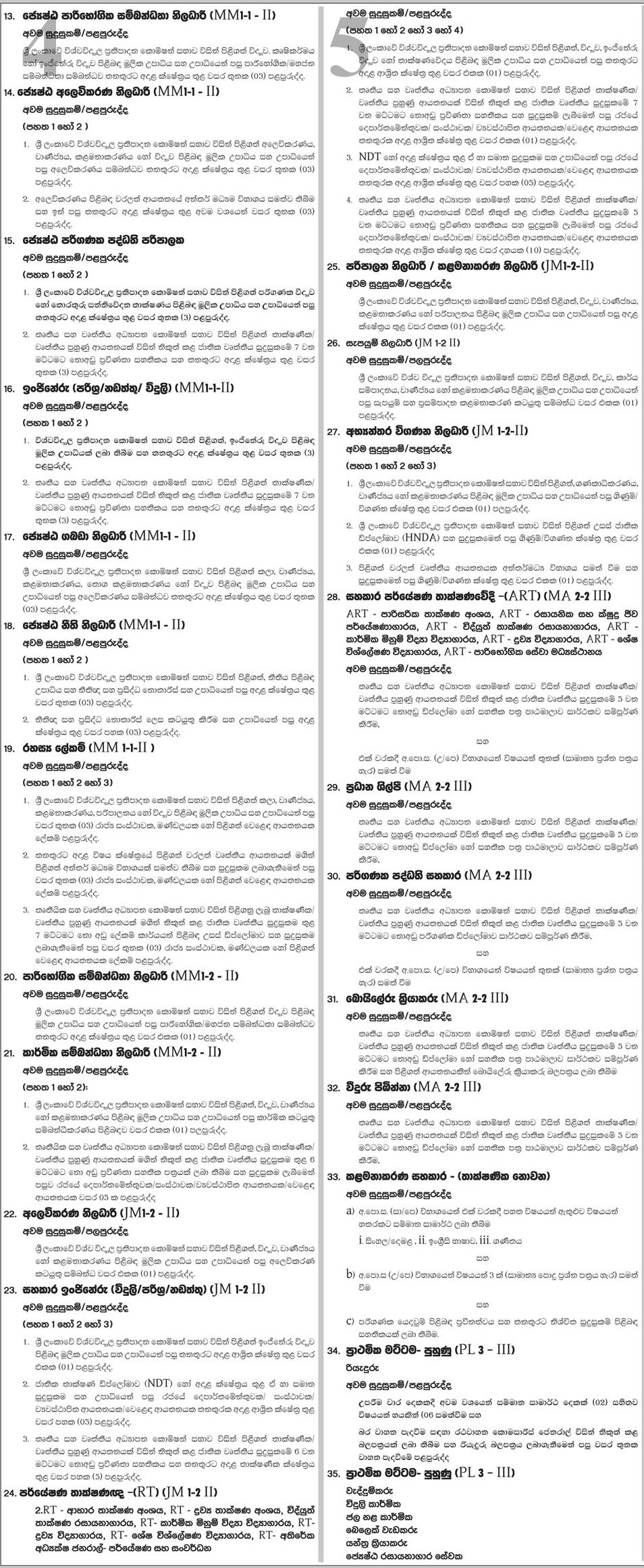 Management Assistant, Research Fellow, Research Scientist, Internal Auditor, Accountant, Engineer, Quality Assurance Officer, Liaison Officer, Marketing Officer, Computer System Administrator, Stores Officer & more Vacancies - Industrial Technology Institute